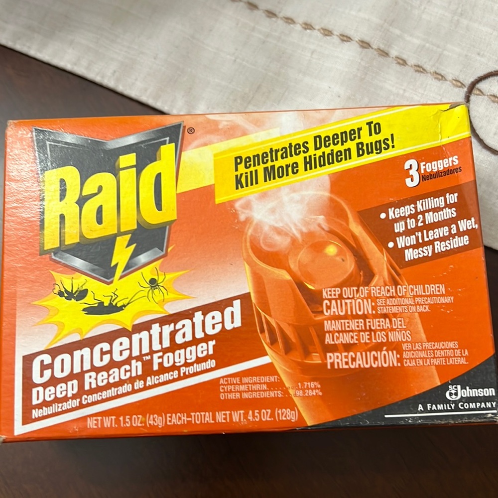 Raid Concentrated Deep Reach Fogger Set if 3